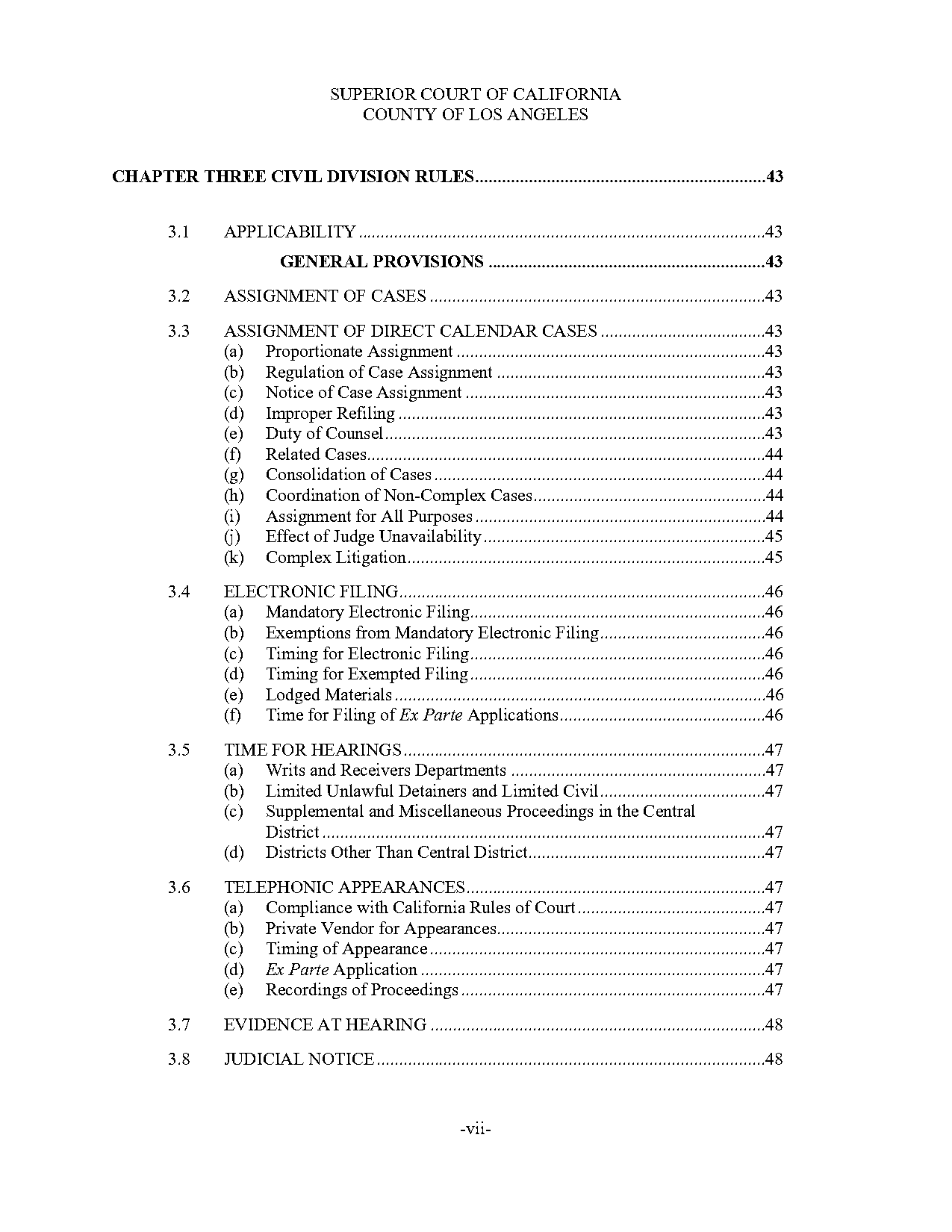 complaint require notice of lodgment california